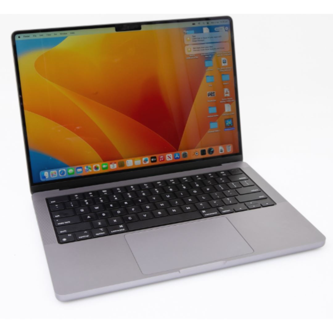 Apple MacBook Pro 2023 A2779 14" 32 GB 1000 GB SSD APPLE M2 PRO 3.49 GHz MacOs GRIS SIDÉRAL ANGLAIS INTERNATIONAL (Très bon état)