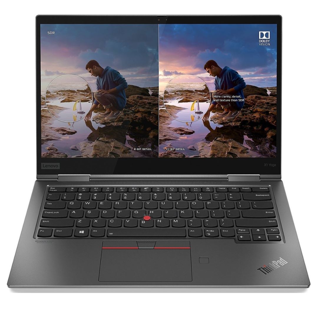 LENOVO THINKPAD X1 YOGA GEN 5 14" 16 GB 256 GB SSD I7-10610U 1.80 GHz W11P GRIS SPATIAL ANGLAIS GB (Correct)