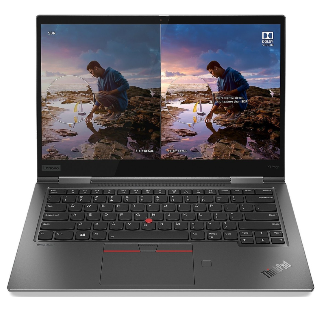 LENOVO THINKPAD X1 YOGA GEN 5 14" 16 Go 256 Go SSD I7-10610U 1,80 GHz W11H GRIS SPATIAL ANGLAIS GB (État moyen)