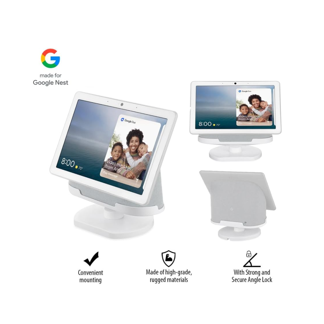Enceinte intelligente Google Nest Hub Max - Craie (GA00426-US)