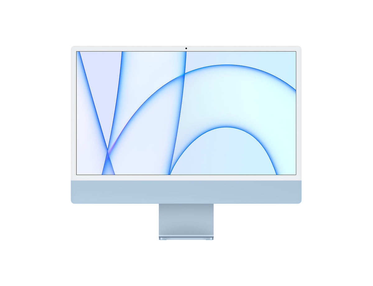 iMac (24 pouces, M1, 2021) - Bleu - Clavier - Allemand