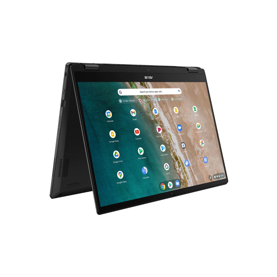 ASUS CHROMEBOOK FLIP CX5 14" 8 GB 256 GB SSD I5-1135G7 2.40 GHz CHROME OS BLANC ANGLAIS (État correct)