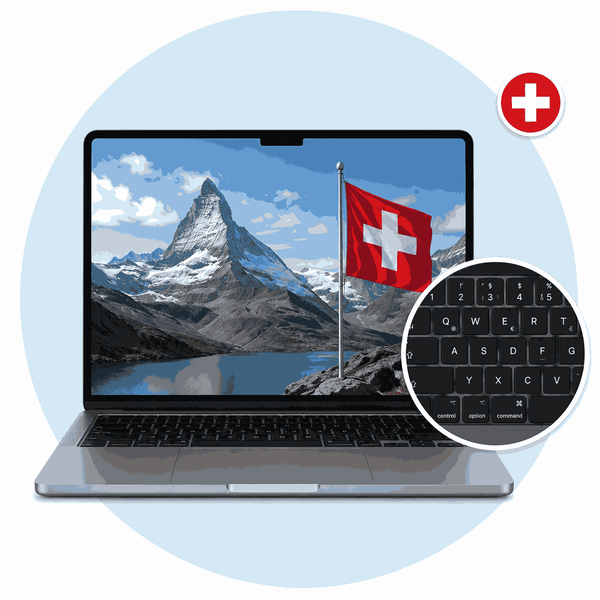 Ordinateurs portables reconditionnés avec clavier suisse