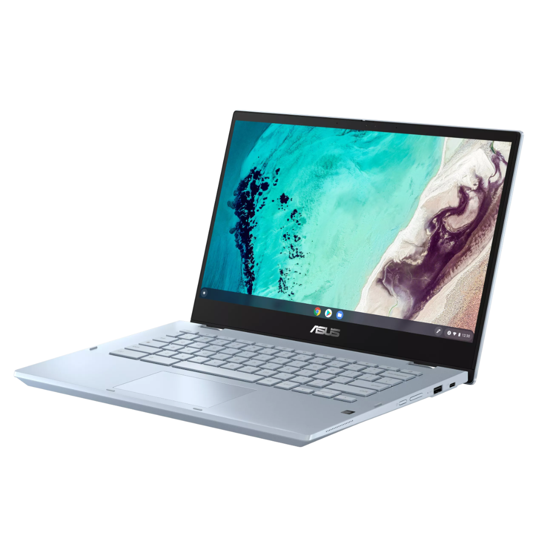 ASUS CHROMEBOOK FLIP CX3 14" 8 GB 256 GB SSD I3-1110G4 1,80 GHz CHROME OS BLEU ANGLAIS (État moyen)