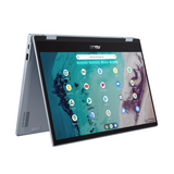 ASUS CHROMEBOOK FLIP CX3 14" 8 GB 256 GB SSD I3-1110G4 1,80 GHz CHROME OS BLEU ANGLAIS (État moyen)