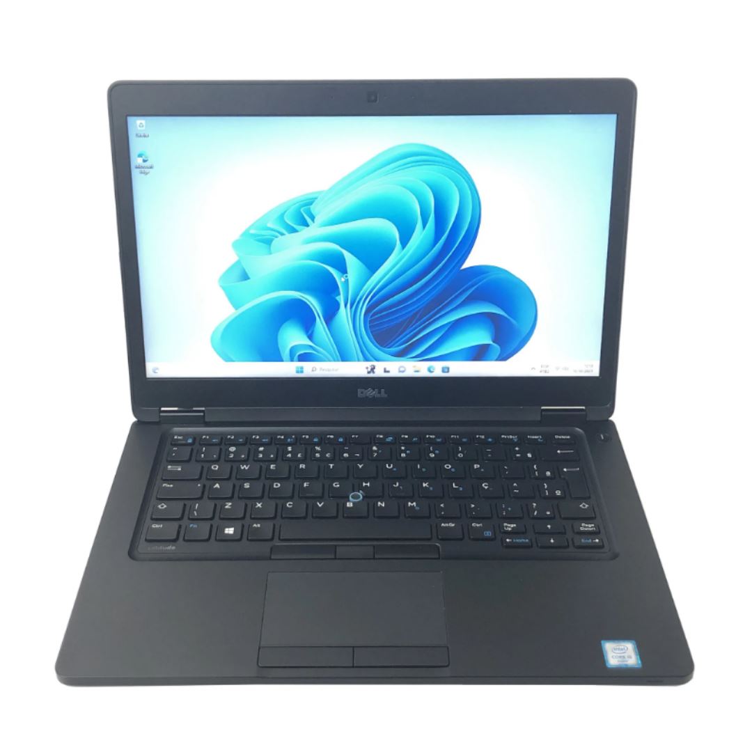 DELL LATITUDE 5480 14" 16 GB 256 GB SSD I5-7300U 2.60 GHz W11P NOIR ANGLAIS GB (Moyen)