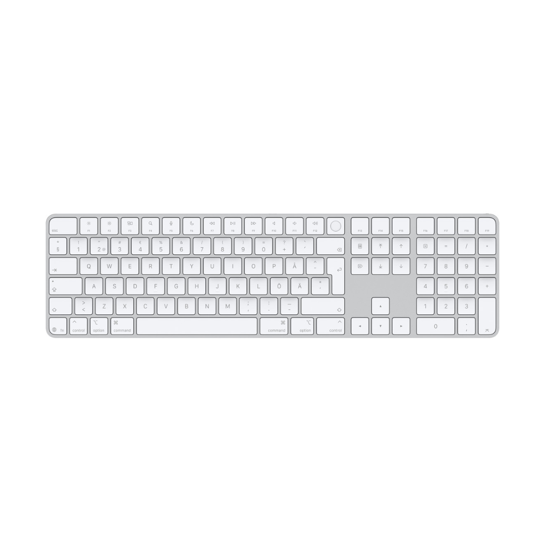 Clavier magique Apple MMMR3S/A avec identification tactile PAVÉ NUMÉRIQUE - CLAVIER SUÉDOIS