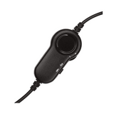 Casque filaire Logitech H151, écouteurs stéréo avec microphone rotatif à réduction de bruit