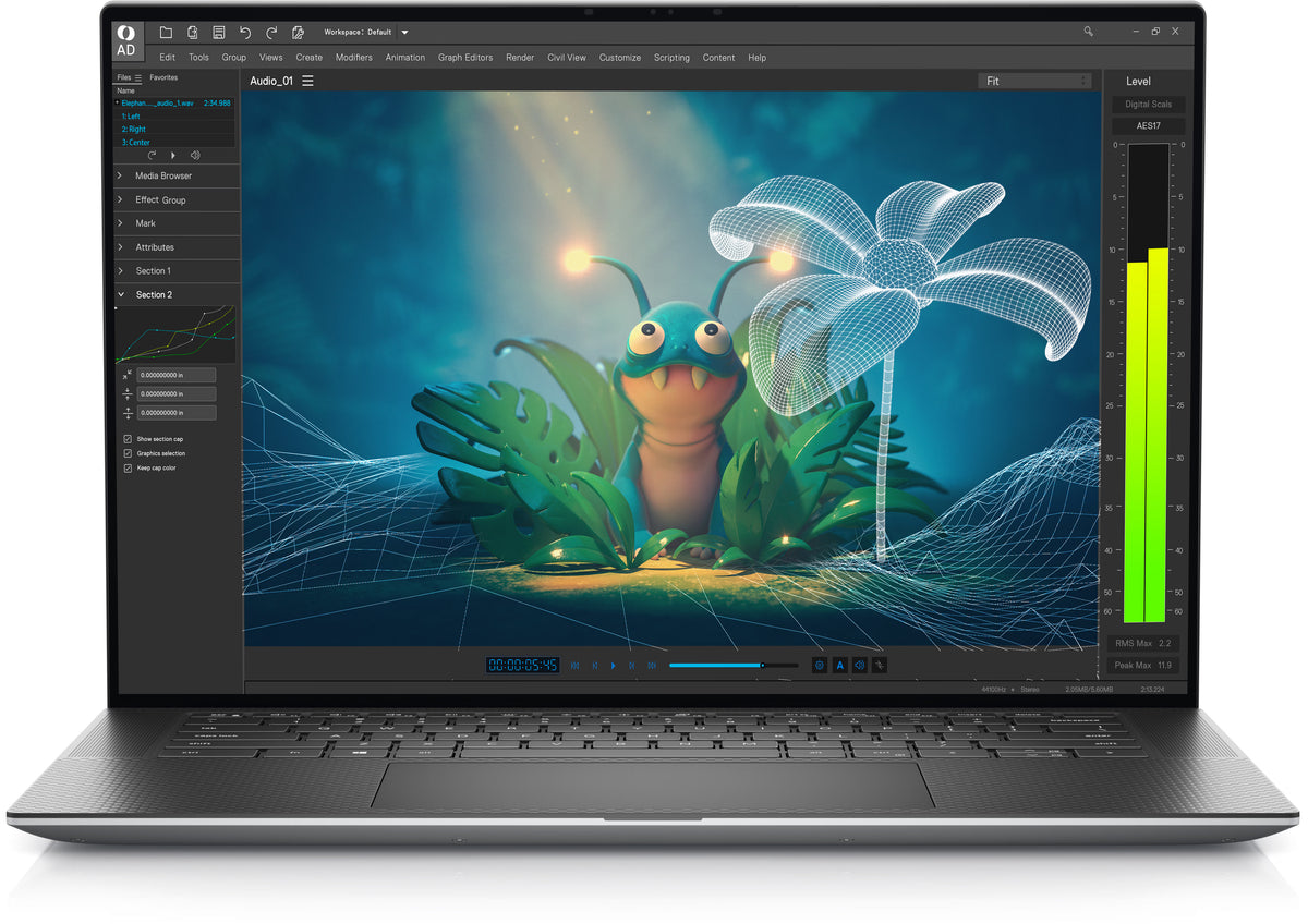 Dell PRECISION 5570 I7-12800H 15,6" CLAVIER ANGLAIS