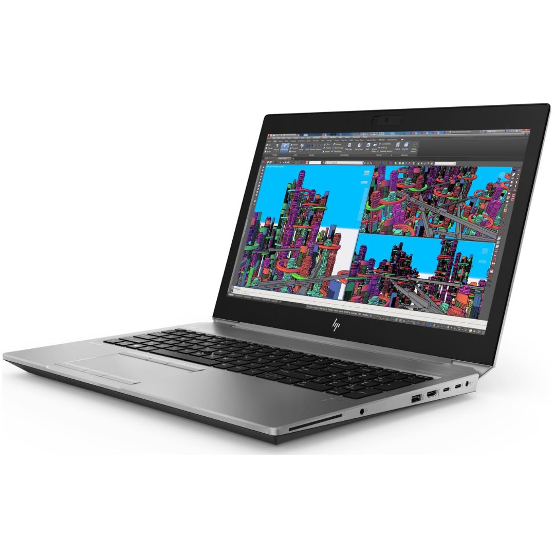 HP ZBOOK 15 G5 15" 32 Go 512 Go SSD I7-8850H 2,60 GHz W11P GRIS SPATIAL ANGLAIS (Très bon)