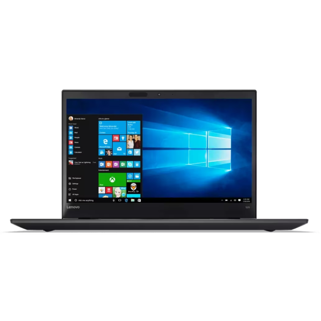 LENOVO THINKPAD T570 W10DG Ordinateur portable i5 6e génération 16 Go RAM 256 Go